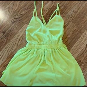 Neon romper